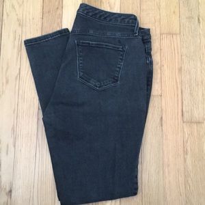 Mossimo black curvy skinny jeans